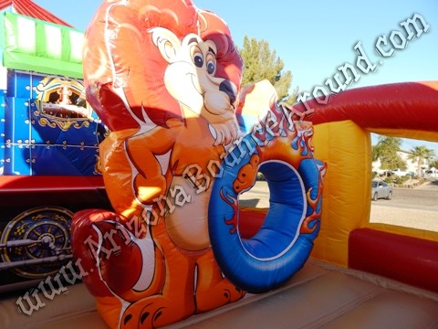 Circus themed bounce house rentals in Phoenix Arizona